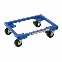 Vestil Manufacturing ATD-1622-4 16 x 22 in. Adjustable Tote Dolly with 4 in. Casters