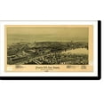 thumbnail image 2 of Historic Framed Print, PA Altoona 1895 MAP, 17-7/8" x 21-7/8", 2 of 9