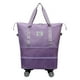 thumbnail image 2 of Baúles de almacenamiento, bolsa de viaje universal con ruedas, bolsa de viaje plegable de gran capacidad, impermeable, bolso de mano, bolso de viaje, bolso de lona, bolso de viaje multifunción para mu, 2 of 3