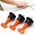 thumbnail image 4 of 151-Piece Tile Leveling System Kit - Eco-Friendly ABS Tile Levelers & Hook Tool for Wall & Floor Tile Installation, Adjustable Design for High Flatness, Boosts Efficiency, Reduces Installer Fatigue &, 4 of 7