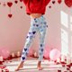 thumbnail image 4 of TaTaai Women's St. Patrick's Day Print Yoga Leggings, Casual Tight Elastic Sport Pants, Track Cuff Long Sweatpan Gift, 4 of 9