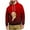 Wine a1, variant on jobturf Hoodies for Men Big Pet Pouch Cat Dog Carrier Hooded Sweatshirt Fall Spring Fashion Gradient Long Sleeve Shirts with Large Pocket