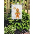 thumbnail image 2 of LADDKE Christmas Traditional Gingerbread Man Speech Bubble Merry Could Be Also Garden Flag Decorative Flag House Banner 12x18 inch, 2 of 2