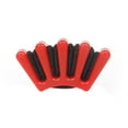 thumbnail image 1 of Máquina para trenzar el cabello con esponja para mujeres y niñas, herramienta para hacer trenzas francesas (roja), 1 of 5