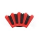 thumbnail image 1 of Máquina para trenzar el cabello con esponja para mujeres y niñas, herramienta para peinar el cabello (roja), 1 of 5