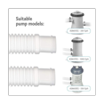 thumbnail image 2 of 6PCS Pool Hoses for Above Ground Pools, 1.25inch Diameter 59inch Long Pump Hose Compatible for Pump Model 607, 637, 2 of 7