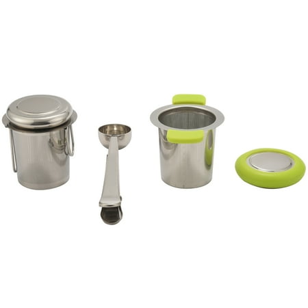 

Tea Infuser with Scoop Double Handles for Hanging on Teapots