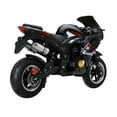 thumbnail image 5 of 49cc 4-Stroke Pocket Rocket Motorcycle, 8 Inch Wheels Mini Motorcycle, Gas Pocket Motorbike with Front Rear Disc Brakes, Dual Headlights-Black, 5 of 8