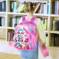 thumbnail image 2 of AGSDON 3PCS Backpacks for Girls, 16" Elementary Kids Cute Dog Backpack Preschool School Bookbags and Lunch Box, 2 of 8
