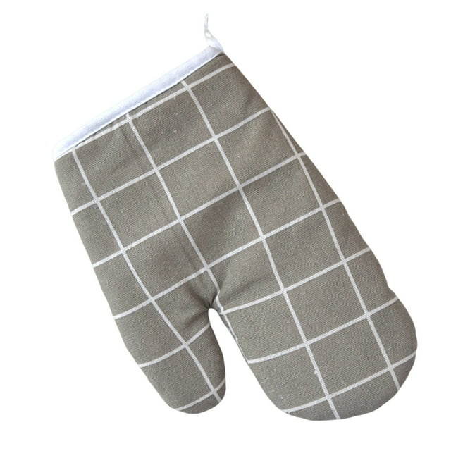Heat Resistant Oven Mitts and Pot Holders Set, Soft Cotton, Non-Slip, for Baking, Cooking, BBQ, with Hanging Loops, Machine Washable