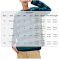 thumbnail image 2 of lcziwo Men Striped Long Sleeve Shirts Crew Neck Loose Athletic Tshirts Relaxed Fit Comfy Pullover Tees Lounge Streetwear Tops Green,L, 2 of 3
