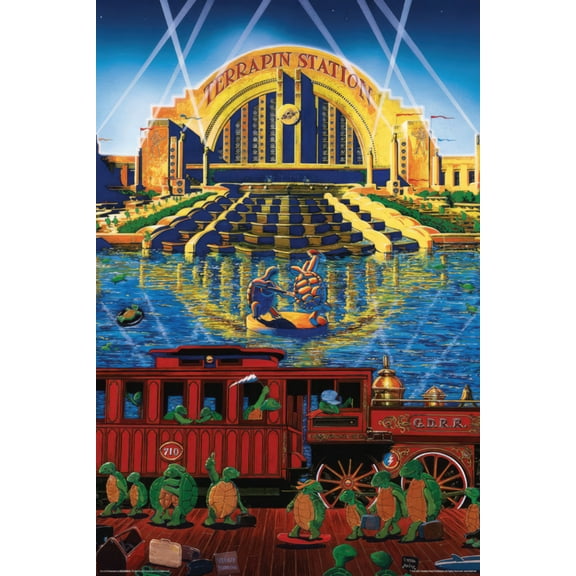 Grateful Dead - Music Poster (Terrapin Station) (Size: 24" x 36")