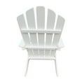 thumbnail image 6 of Cterwk Outdoor Indoor Wood Children Adirondack Chair, White, 6 of 6