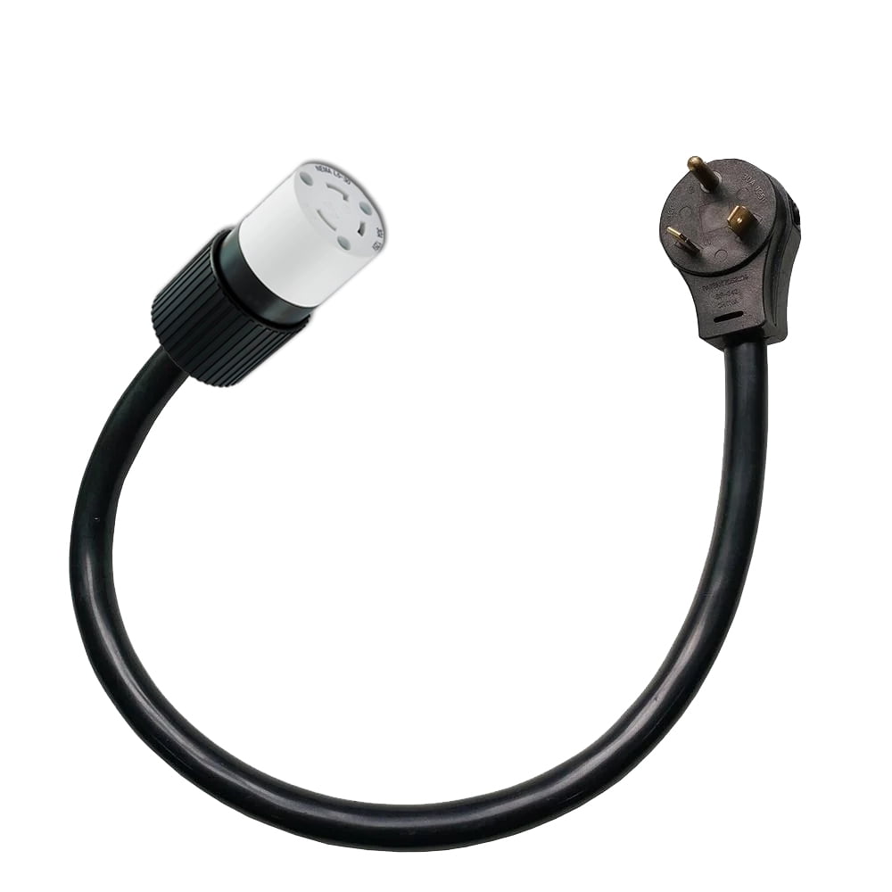 NEMA L5-30R to NEMA TT-30P, RV Adapter - 30A, 125V, Heavy Duty Adapter