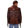 thumbnail image 2 of Scully 758-67-46 Mens Leather Wear Coat, Expresso Boar Suede - Size 46, 2 of 2