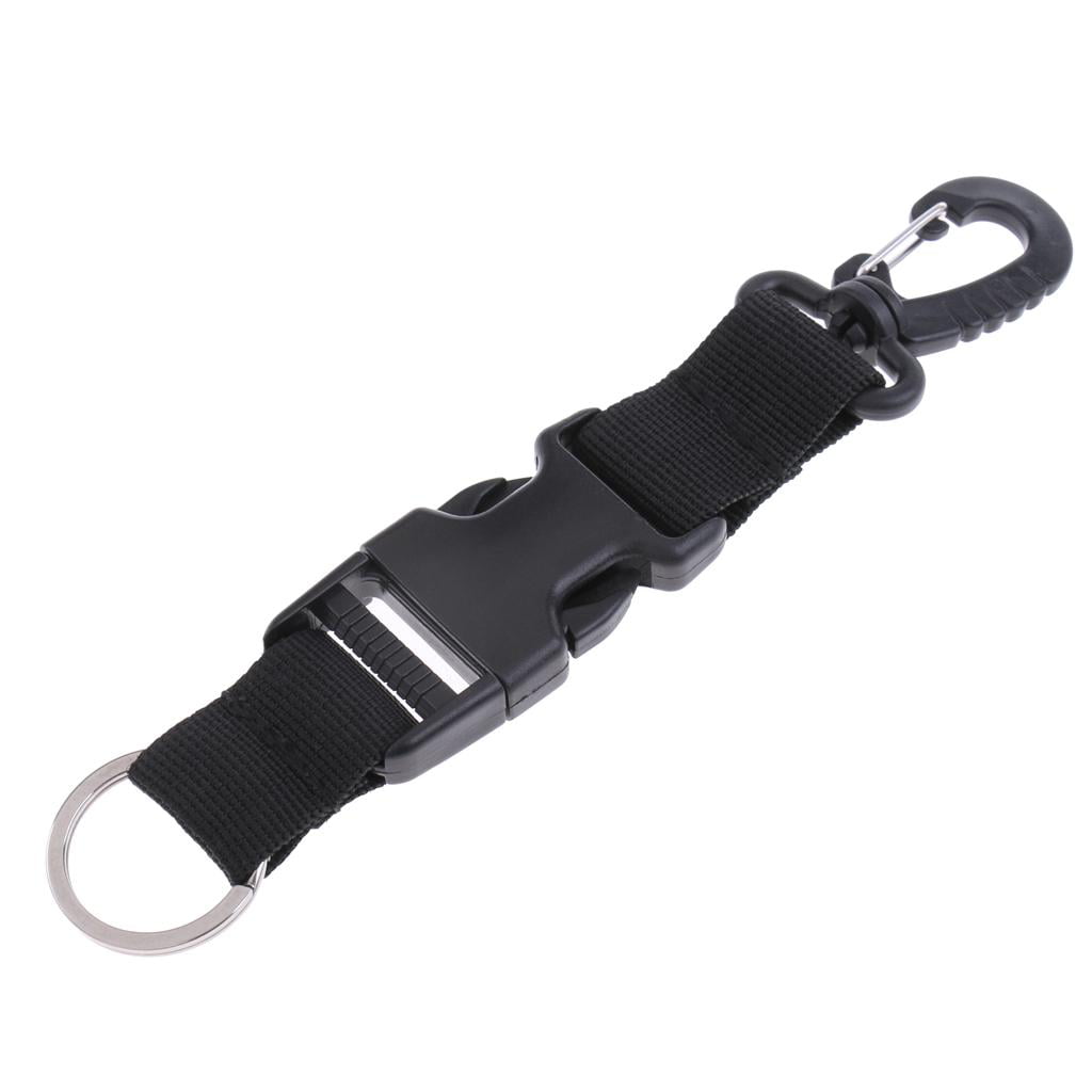 Scuba Diving Dive Strong Webbing Lanyard Holder Strap & Quick Release Buckle 
