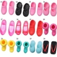 thumbnail image 3 of 24 Styles Foot Length 2.2cm Plastic Female 1/6 Dolls Boot Doll Shoes Accessories High Heels Shoes 6, 3 of 8
