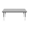 thumbnail image 4 of Correll AM3060-REC EconoLine Melamine Top Activity Tables, Gray Granite, 4 of 5