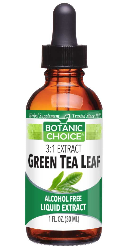 Botanic Choice Green Tea Leaf Liquid Extract,1 oz