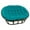 Aqua Blue, variant on 63 x 45 in. Rattan Double Papasan Chair with Twill Cushion, Aqua Blue