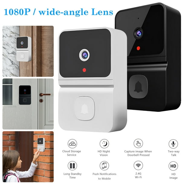 Doorbell Camera Wireless with Chime, Video Doorbell No Subscription