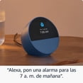 thumbnail image 2 of Bocina Asistente de Vox Echo Spot Alexa, BV84J9; Azul, 2 of 3