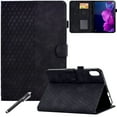 thumbnail image 2 of GSFY Case for Galaxy Tab S6 Lite 10.4 inch 2024/2022/2020, PU Leather Wallet Stand Protective Smart Shell with Pen Holder Auto Sleep Wake for Samsung Galaxy S6 Lite Tablet, Black Blocks, 2 of 8