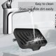 thumbnail image 5 of Soporte de esponja de fregadero portátil drenable para jabonera de silicona para baño (negro), 5 of 5