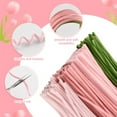 thumbnail image 6 of WUJDF Pipe Cleaners Craft,Pink Pipe Cleaners and Green Pipe Cleaner,Chenille Stems for Diy Flower Making Kit and Floral Wire Stems,Stamens for Flower Making,Ribbons,Pipe Cleaners, 6 of 7