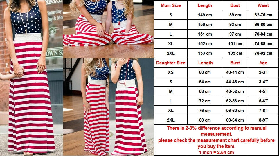 matching mother daughter 4th of july outfits