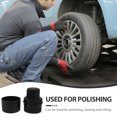 thumbnail image 4 of High-Density Tire Shine Brush Applicator Sponge With Handheld Design Tire Shine Dressing Applicator Pad Tire Wax Applicator Sponge, 4 of 8