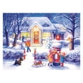 thumbnail image 1 of Christmas 1000 Piece Adult Children Puzzle Holiday Gift Pattern Toy, 1 of 5