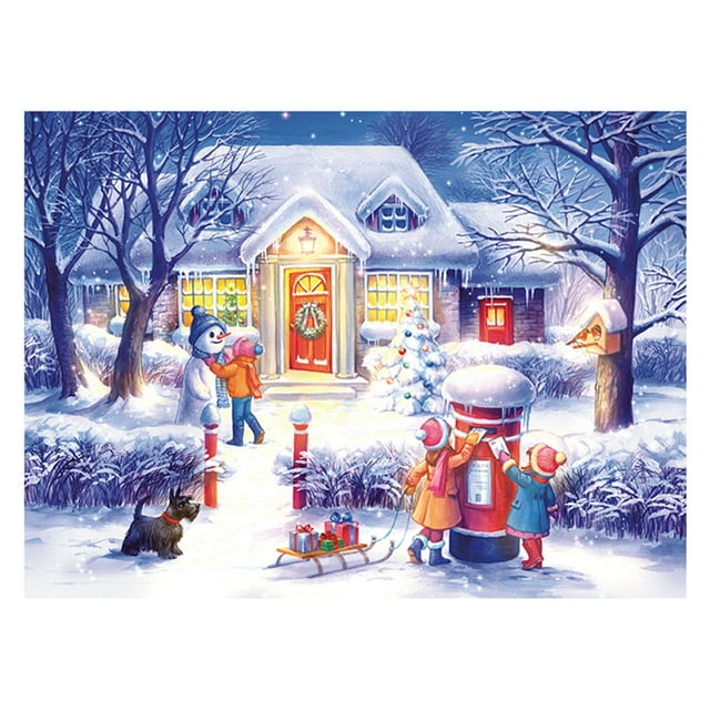 Christmas 1000 Piece Adult Children Puzzle Holiday Gift Pattern Toy