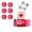 Pink-B-Double Door, variant on Double Door Surprise Gift Box Explosion for Money, Merry Christmas Birthday Valentine's Day Surprise Gifts - 2024 Pop-Up Explosion Gift Box, Folding Bouncing Gift Box (Double Door 6 Boxes Set)