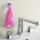 thumbnail image 5 of 4pcs Self Adhesive Hook Wall Cabinet Sticker Round Towel Holder Grabber Clasp, 5 of 5