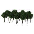 thumbnail image 3 of 50 Pcs Arbres Modèles Vert Foncé - Diorama de Rue Z Train, 3 of 8