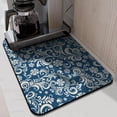 thumbnail image 2 of Washable Rubber Multicolored Floral Dish Drying Mats for Kitchen Counter Home Large Coffee Bar Pad Accessories and Decor for Utensils Stemware 18''x24'', 2 of 7