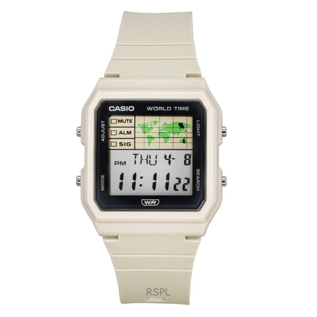 Casio POP Montre Unisexe Numérique à Quartz avec Bracelet en Résine Biosourcée LF-30W-8A