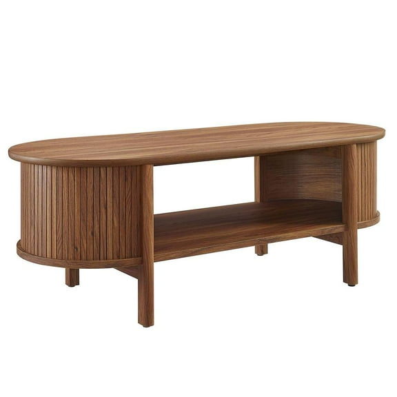 Modway Cadence Coffee Table in Walnut