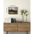 thumbnail image 6 of Drsoum Prairie Vintage Landscape Wall Art The Vast Grassland Prints Home Decor Modern Bathroom Office Decor - 8x10in Nature Framed, 6 of 6