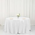 thumbnail image 5 of Efavormart 120" Wholesale Premium White Table Cover Sparkly SEQUIN Round Tablecloth For Wedding Banquet Party Home Decor, 5 of 11