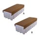 thumbnail image 4 of Monstrate Cubierta de masaje para SPA, con agujeros para la cara, sofá de salón cosmético, almohadillas de cama lavables de alta densidad, Type2 NO2 Monstrate HA065432-02, 4 of 6