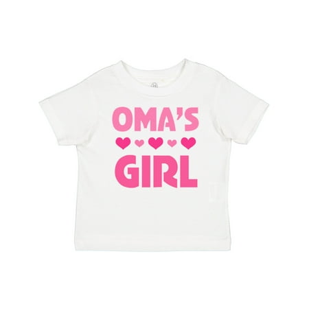 

Inktastic Oma s Girl Heart Gift Baby Girl T-Shirt