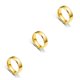 thumbnail image 4 of Minnieouse Unisex banda anillo aniversario pareja nupcial estética mano joyería vacaciones regalos accesorios oro tamaño 13 Type1 NO1 Minnieouse CBP222541, 4 of 6