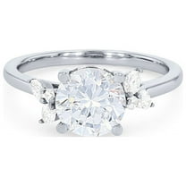 0.70 T.C.W Clarity-VS1 Round Natural Diamond Wonderful Solitaire Wedding Ring for Ladies Solid 14K White Gold Size 7