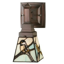 Meyda Lighting 5"W Backyard Friends Wall Sconce