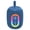 Blue, variant on Mini Portable Bluetooth Speaker with RGB Light, Wireless Fabric Outdoor Audio with Carry Lanyard, Compact High Sound Music Box for Camping and Desktop, Long Playtime (Red)