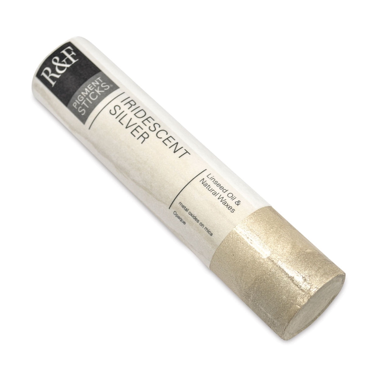 R&F Handmade Paints 2281 Oil Pigment Stick 188ml Iridescent Silver