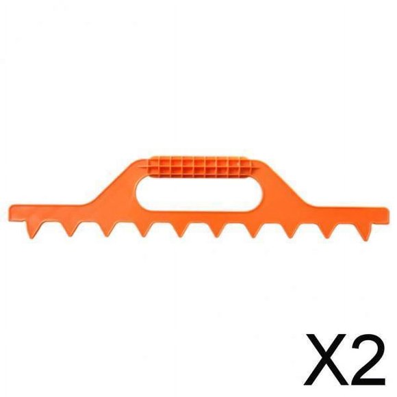 2x Espaciador de Colmena de 9 Marcos, Herramienta de Espaciado de Colmena de S, Equipo Duradero de Plástico para Espaciar Marcos de , 2 piezas