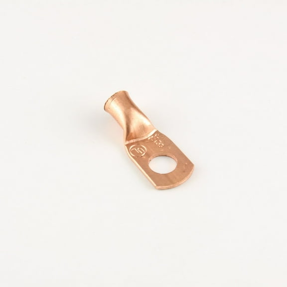 8 Ga. 1/4" Stud Copper Lugs - (Pack of 10)
